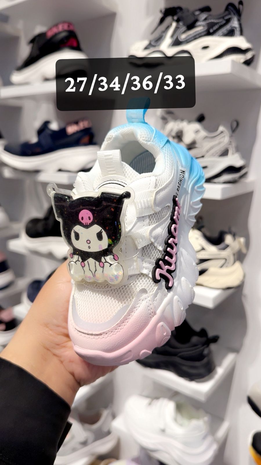 حذاء رياضي بناتي كرومي